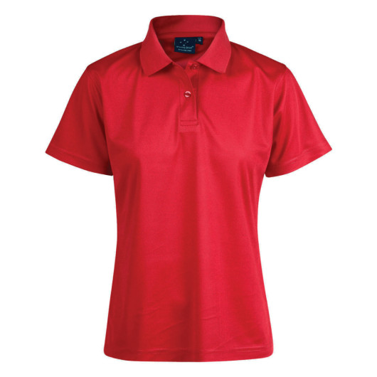 Womens Piana Polos Red